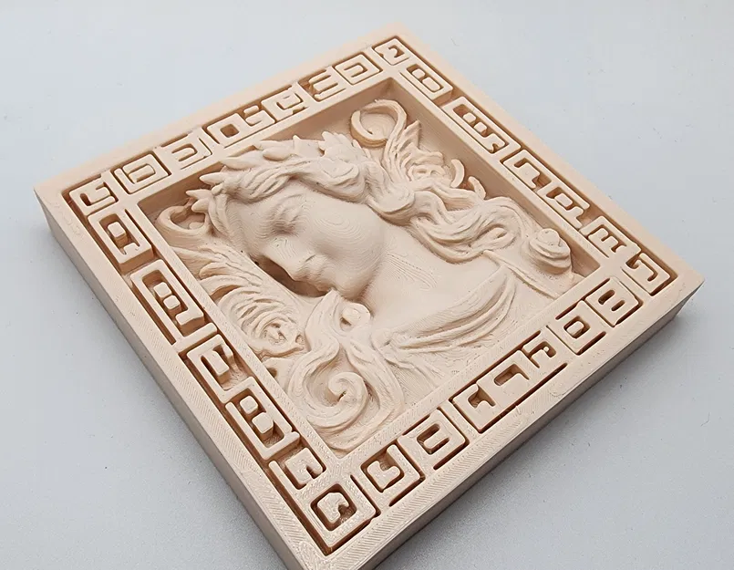 Tượng Nữ thần bằng đá cẩm thạch chạm khắc - Không Supports - Image 2