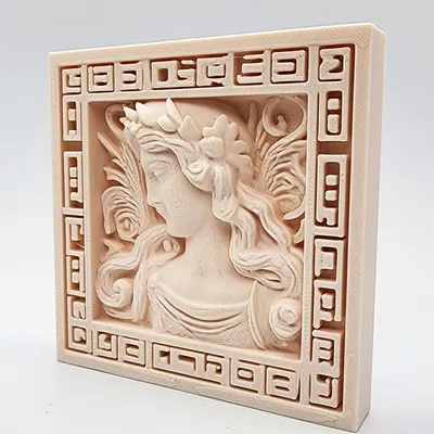 Tượng Nữ thần bằng đá cẩm thạch chạm khắc - Không Supports