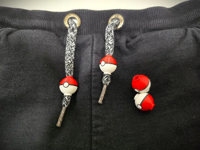 Hạt Dây Áo Hoodie Pokeball_AMS - Image 1