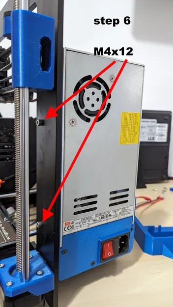 Giá đỡ bộ nguồn FYSETC MW LRS-350-24 cho Prusa MK3S+ & MK4 - Image 10