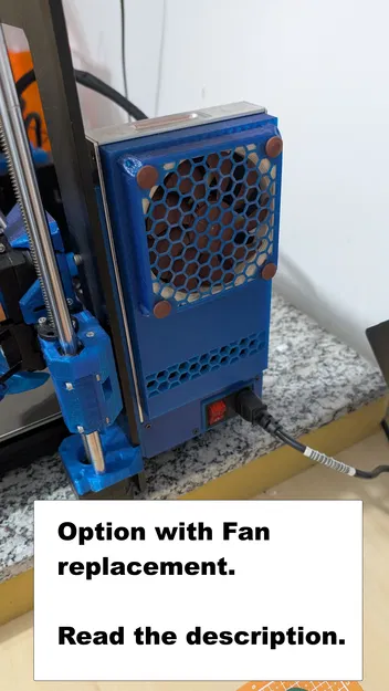 Giá đỡ bộ nguồn FYSETC MW LRS-350-24 cho Prusa MK3S+ & MK4 - Image 12