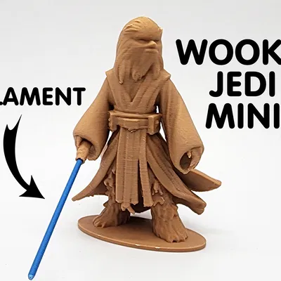 Mô Hình Jedi Wookie Tay Đỡ Đèn Pin (Filament Lightsaber)