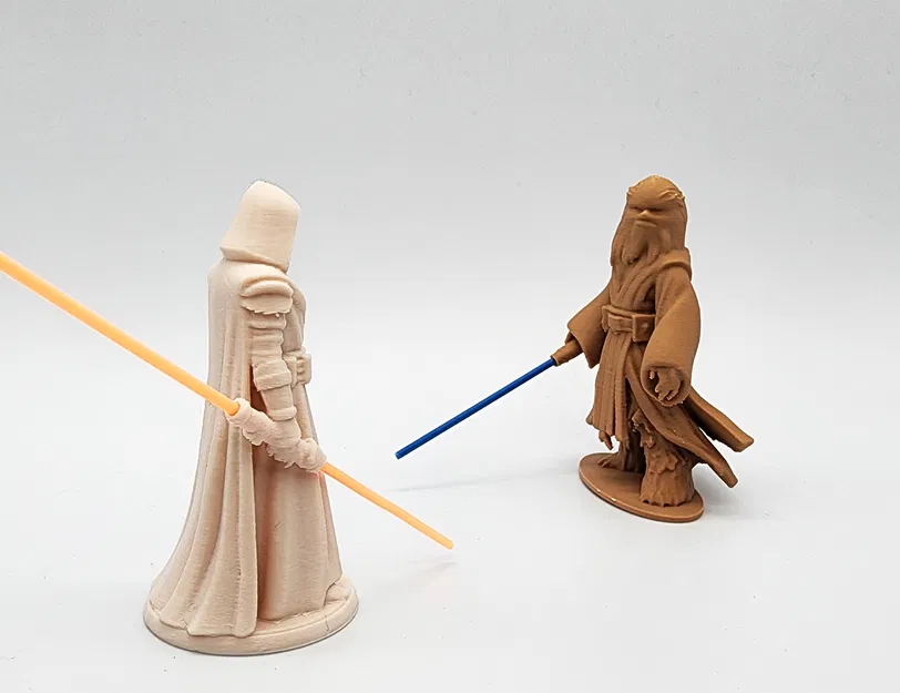 Mô Hình Jedi Wookie Tay Đỡ Đèn Pin (Filament Lightsaber) - Image 6