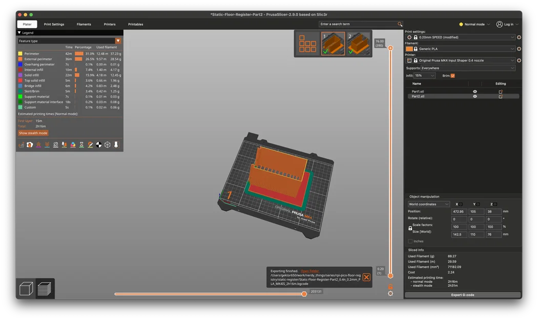 Bộ điều chỉnh sàn HVAC (Cửa gió sàn) - Image 4
