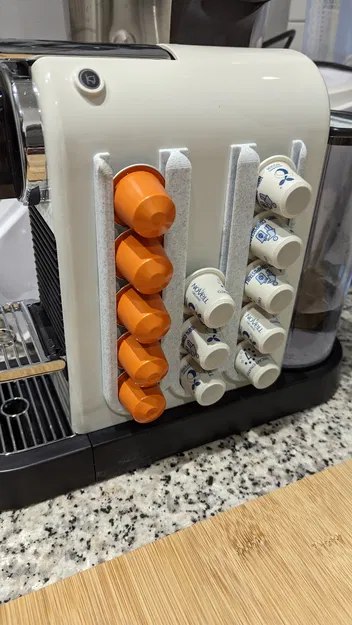 Kệ đựng viên nén Nespresso có mặt lưng trống - Image 1