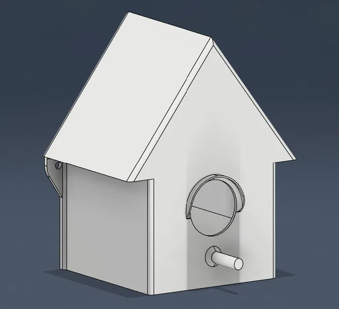 Mẫu Chuồng Chim Đơn Giản. In Một Mảnh. - Image 3