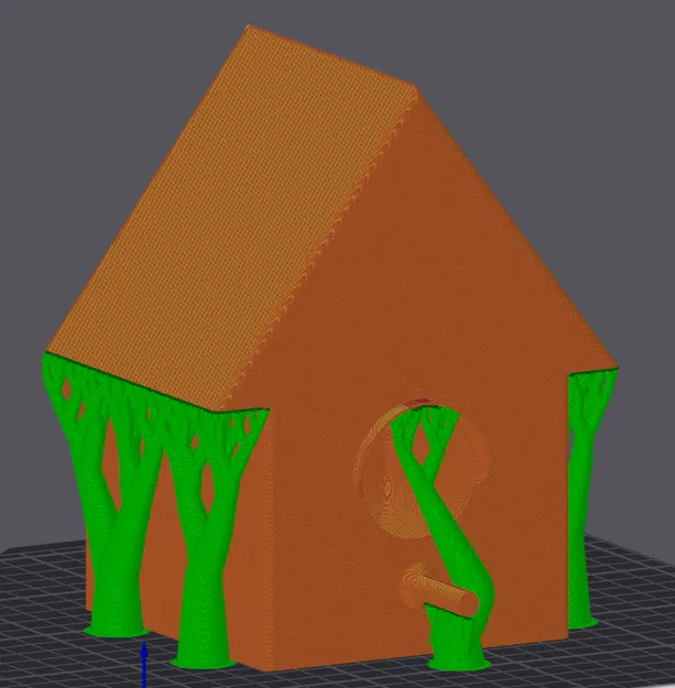 Mẫu Chuồng Chim Đơn Giản. In Một Mảnh. - Image 4