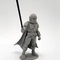 Mô Hình Mandalorian Mini kèm Darksaber bằng Sợi Nhựa - Thumbnail 3