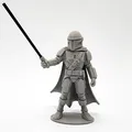 Mô Hình Mandalorian Mini kèm Darksaber bằng Sợi Nhựa - Thumbnail 7