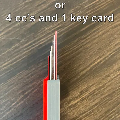 The Poly Wallet - Ví nhựa mỏng, bật, xếp tầng