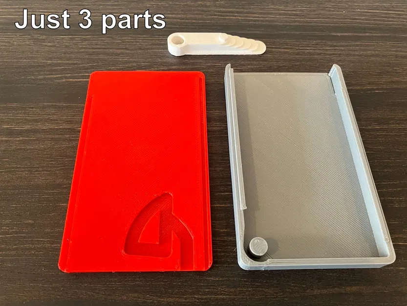 The Poly Wallet - Ví nhựa mỏng, bật, xếp tầng - Image 4