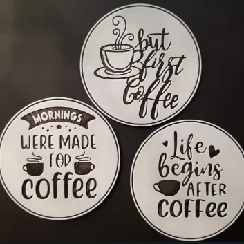 Mẫu Đế Lót Ly Cà Phê