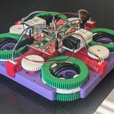 Robot Swerve Truyền Động Vi Sai XRP!