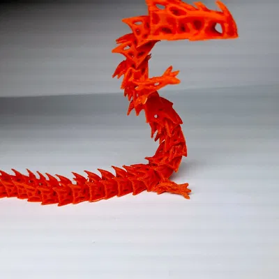 Rồng Bộ Xương In Liền