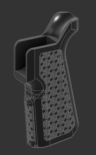 Tay Cầm HPA Kung Fu Cho Airsoft V2 Gearbox - Image 1