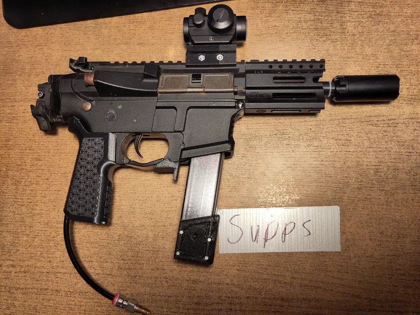 Tay Cầm HPA Kung Fu Cho Airsoft V2 Gearbox - Image 2