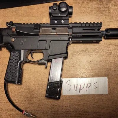 Tay Cầm HPA Kung Fu Cho Airsoft V2 Gearbox