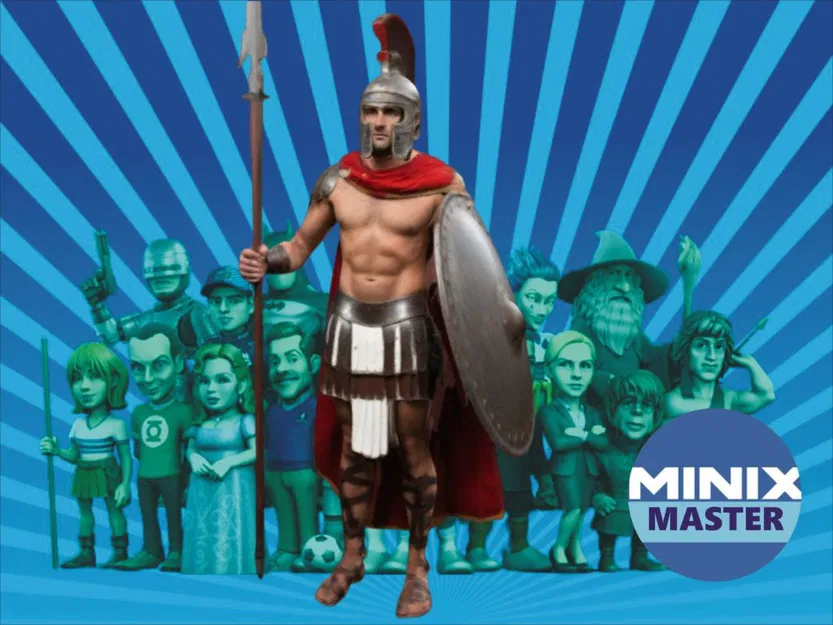 Mô hình Đấu sĩ La Mã Minix - Image 1