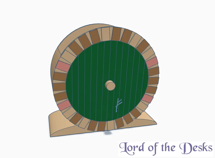 Khay Đựng Văn Phòng Phẩm Cửa Bilbo - Chúa Tể Của Những Chiếc Nhẫn - Image 2