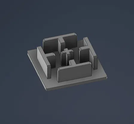 Chụp cuối Thanh nhôm định hình 2020 (Dày 1mm & 1.5mm) - Image 1