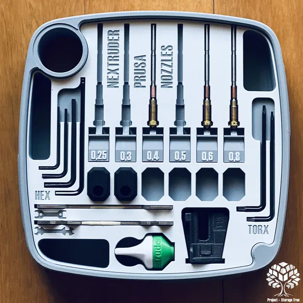 Storage Tree - Lá đựng đồ cho PRUSA Mk4 (Tương thích MMU3) - Image 2