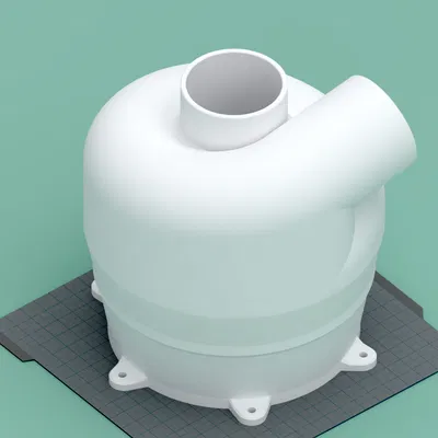 Mô hình Máy Hút Bụi Dạng Xoáy