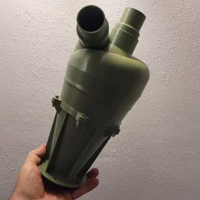 CHỈNH SỬA "Cyclone Dust Collector" - Chỉ Phần Dưới!