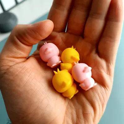 Đàn Gà Con Nổi Dễ Thương