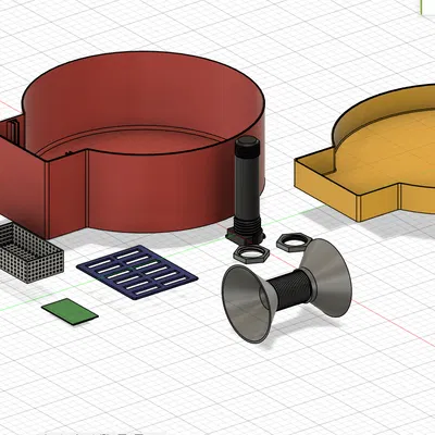 Hộp Chống Ẩm Cho Qidi Plus 4 Có Chỗ Treo Cuộn Chỉ