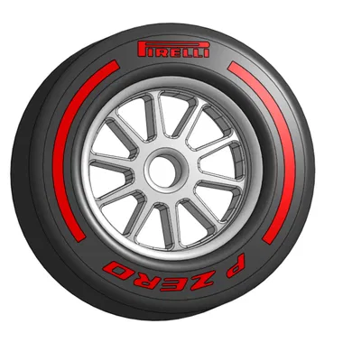 Mô Hình Lốp Pirelli F1 2022 - 2025 (18 inch)