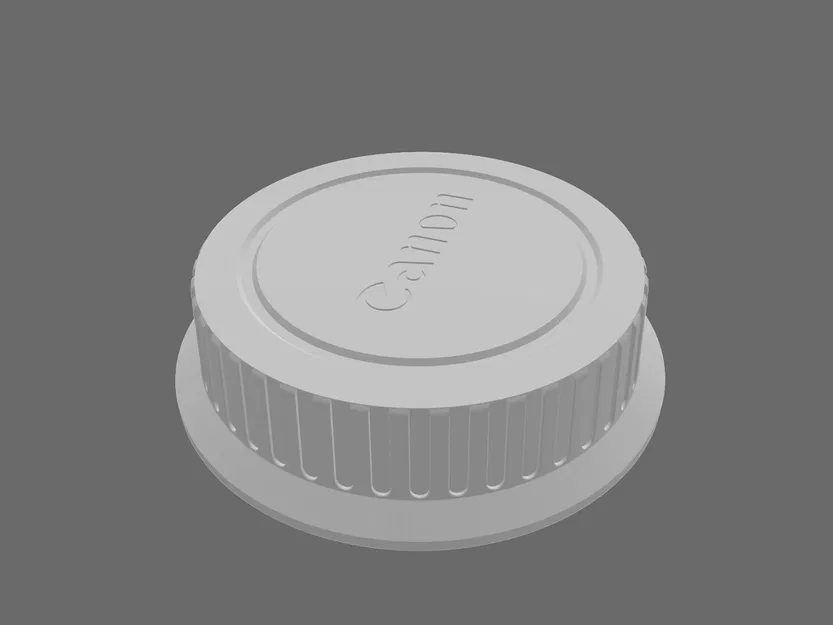 Nắp Đậy Sau Ống Kính Canon EF / EF-S (Có Logo Canon) - Image 1