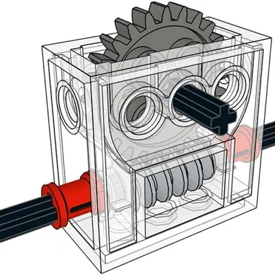 Hộp số LEGO Technic