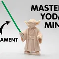 Mô hình Master Yoda Mini kèm Lightsaber bằng sợi nhựa - Thumbnail 1