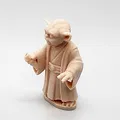 Mô hình Master Yoda Mini kèm Lightsaber bằng sợi nhựa - Thumbnail 6