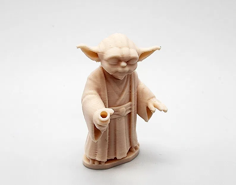 Mô hình Master Yoda Mini kèm Lightsaber bằng sợi nhựa - Image 7