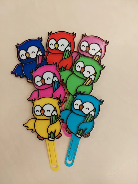 Bookmark Con Cú Đơn Giản - Image 1