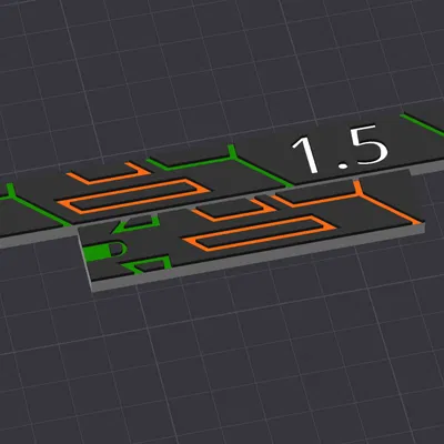 Dụng Cụ Đo Tầm Xa 1.5 (3 inch) Cho Star Wars Legion