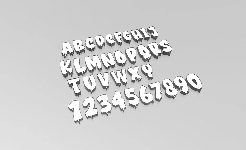 Chữ LED Phong Cách Graffiti Đô Thị / Letter - Image 1