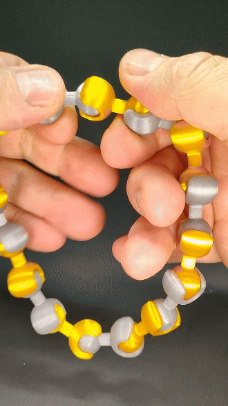 Mô hình chuỗi fidget khớp bi - Image 2
