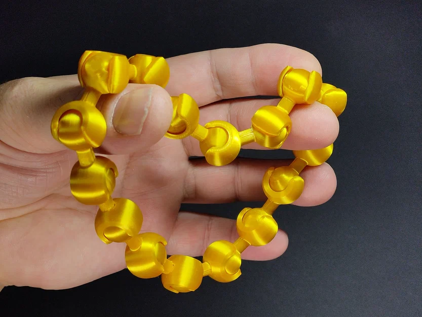 Mô hình chuỗi fidget khớp bi - Image 5