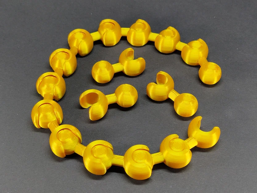 Mô hình chuỗi fidget khớp bi - Image 6