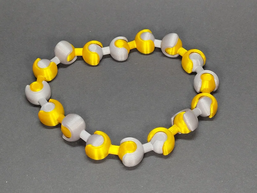 Mô hình chuỗi fidget khớp bi - Image 9