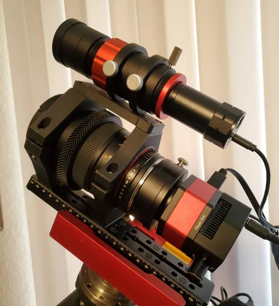 Bộ Gá Kính Viễn Vọng Cho Rokinon (Samyang) 135mm f/2 - Image 5