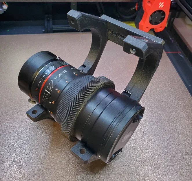 Bộ Gá Kính Viễn Vọng Cho Rokinon (Samyang) 135mm f/2 - Image 6