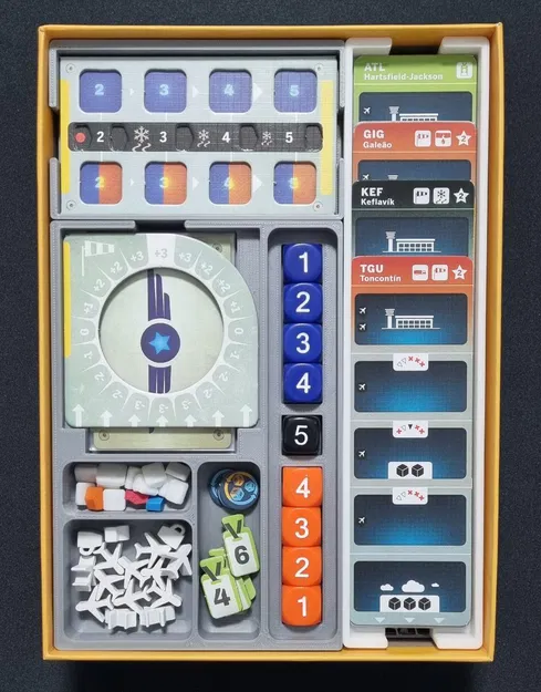 Organizer cho board game Sky Team - Image 1