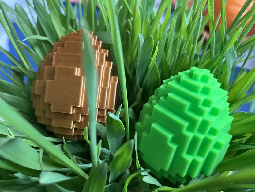 Trứng Phục Sinh Voxel - Image 1