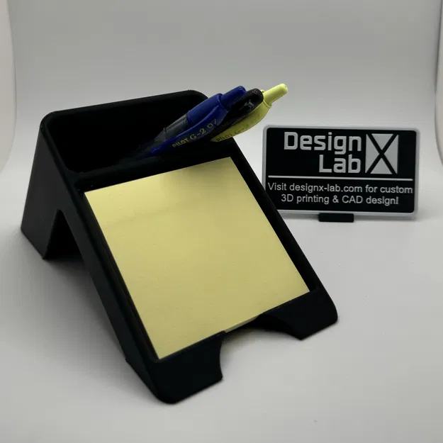 Chân Cắm Bút & Giấy Nhớ Nghiêng - designx-lab.com - Image 1