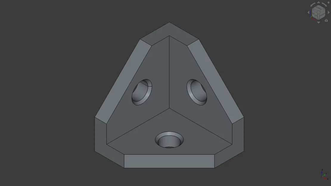 Góc vuông cho khung nhôm 4040 - Image 1