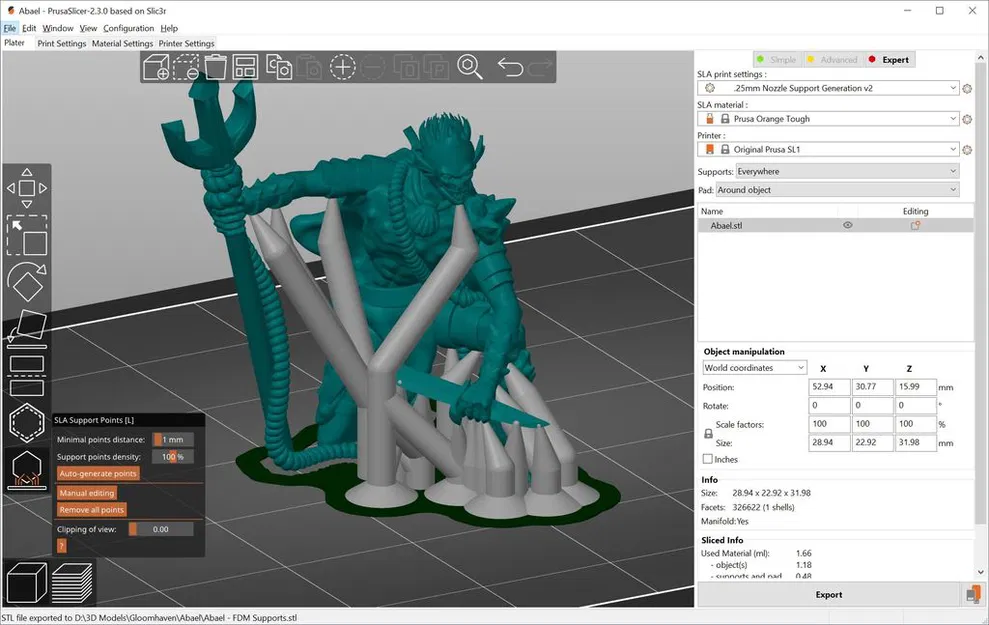 Mô hình Frosthaven Abael Scout - Image 2