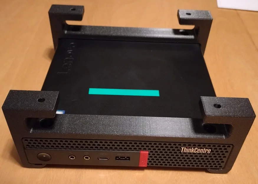 Giá đỡ Lenovo ThinkCentre Tiny M920q Gắn Dưới Bàn Có Offset - Image 5